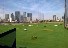 Greenwich Peninsula Golf Range Construction By Blakedown
