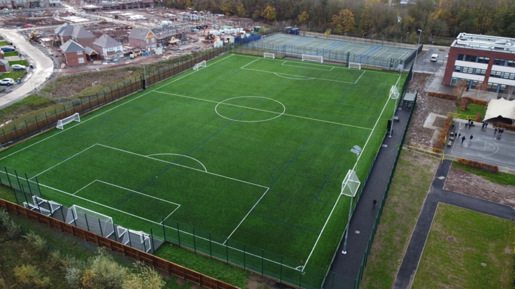 Holy Trinity Academy Telford 3G Pitch built by Blakedown Holy Trinity Academy Telford 3G Pitch built by Blakedown