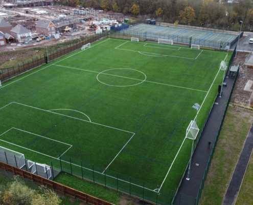 Holy Trinity Academy Telford 3G Pitch built by Blakedown