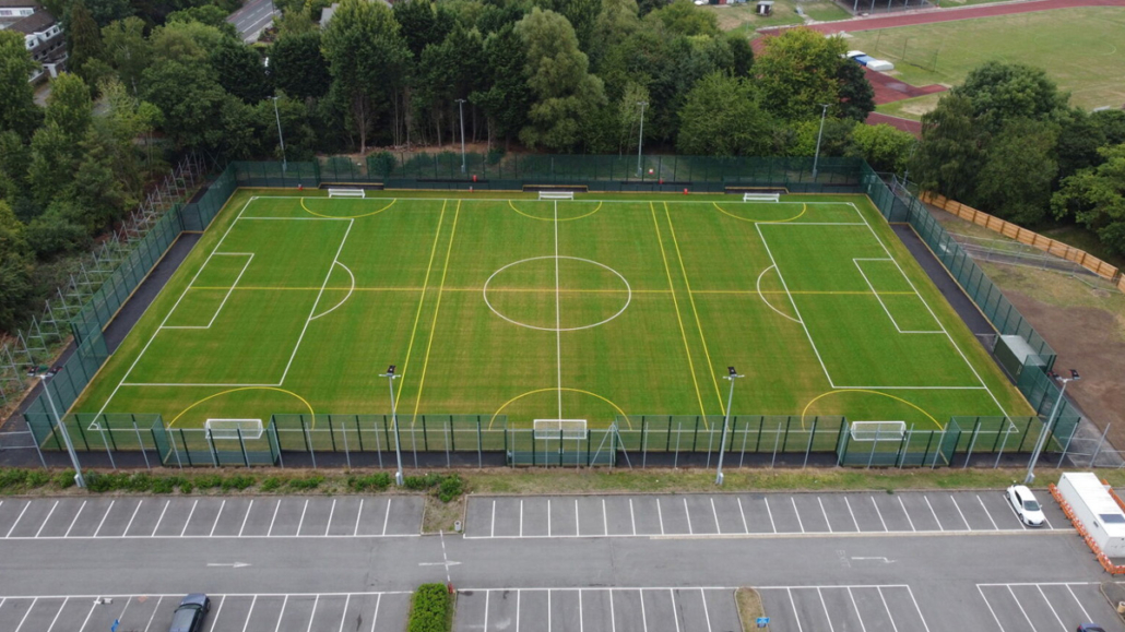 Tudor Grange Leisure Centre 3G pitch construction by Blakedown Tudor Grange Leisure Centre 3G pitch construction by Blakedown