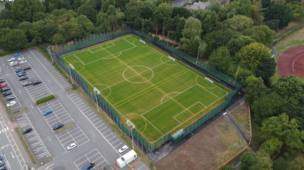 Tudor Grange Leisure Centre 3G pitch construction by Blakedown Tudor Grange Leisure Centre 3G pitch construction by Blakedown
