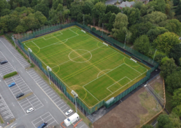 Tudor Grange Leisure Centre 3G pitch construction by Blakedown