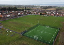 Canon Park, Berkeley 3G MUGA Pitch construction