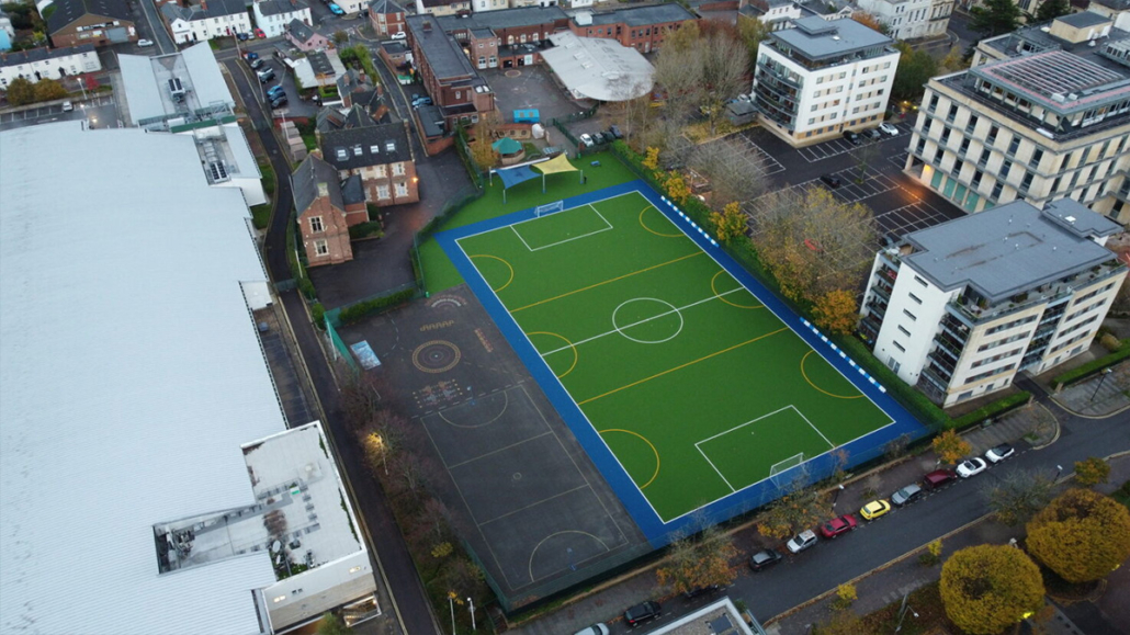 St. Gregory the Great Primary School MUGA construction St. Gregory the Great Primary School MUGA construction