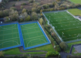 Cowbridge comprehensive school pitch construction blakedown 2