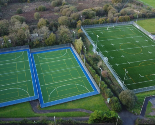 Cowbridge comprehensive school pitch construction blakedown 2