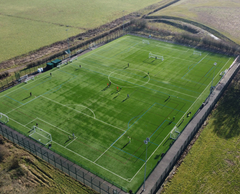 Oaklands College, St Albans, 3G pitch built by Blakedown