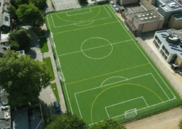 Orleans park school hockey pitch construction 2