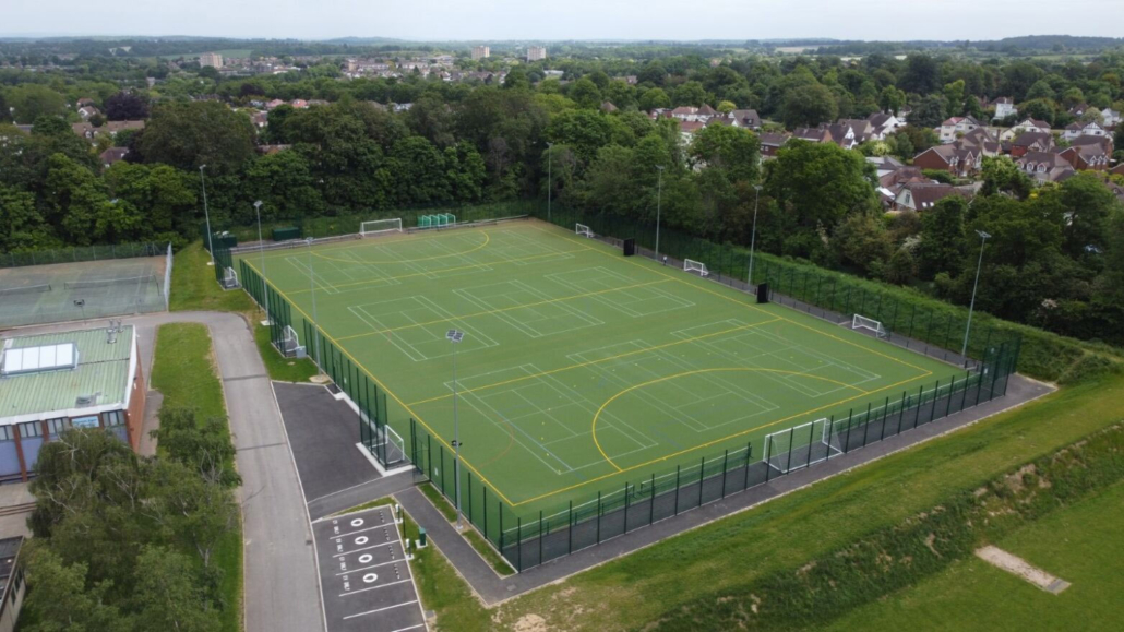St Olave's Grammar School hockey pitch construction by Blakedown St Olave's Grammar School hockey pitch construction by Blakedown