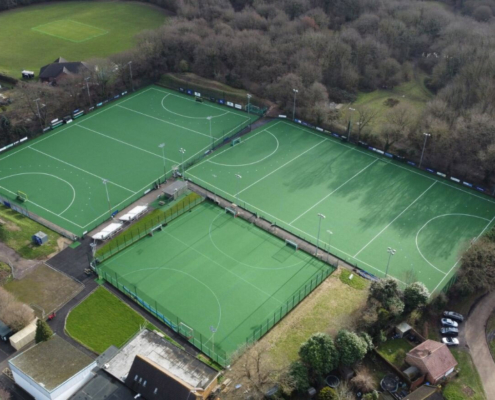 Surbiton Hockey Club sports facilities construction by Blakedown