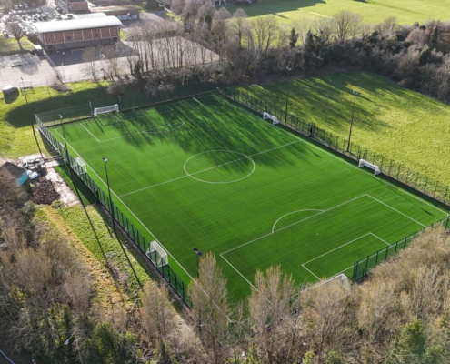 3g Pitch Construction At Trinity High School Redditch Blakedown