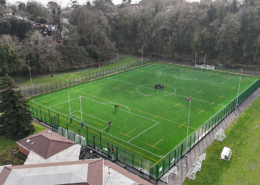 Underhill Park 3g Pitch Construction Mumbles Wales