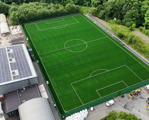 Accrington rossendale college 3g pitch blakedown