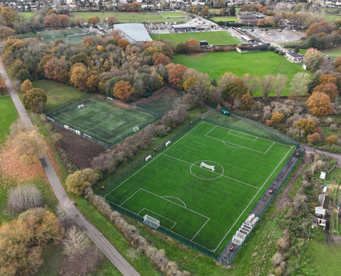 Bromley FC training facilities construction by Blakedown
