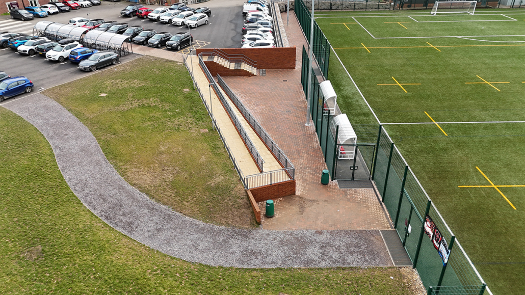 Cardinal Newman Catholic School sports facilities construction by Blakedown Sport & Play Cardinal Newman Catholic School sports facilities construction by Blakedown Sport & Play