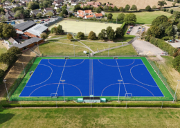 Framlingham College, hockey pith construction by Blakedown