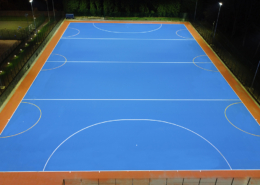 Keele University hockey pitch by Blakedown