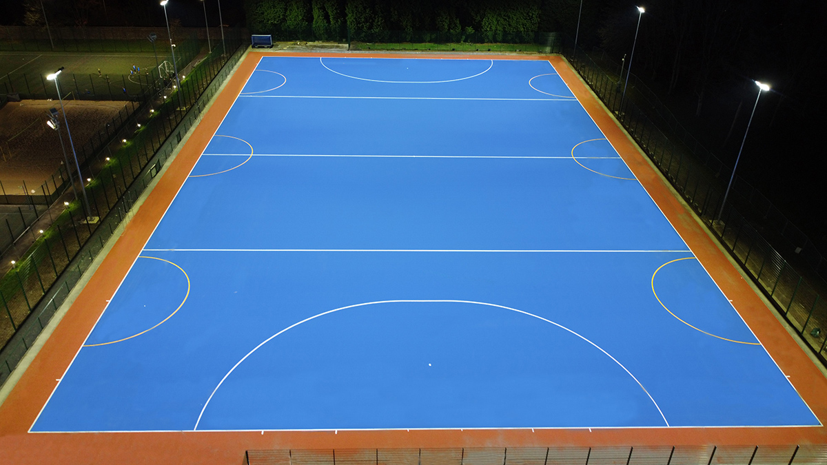Keele University hockey pitch by Blakedown Keele University hockey pitch by Blakedown