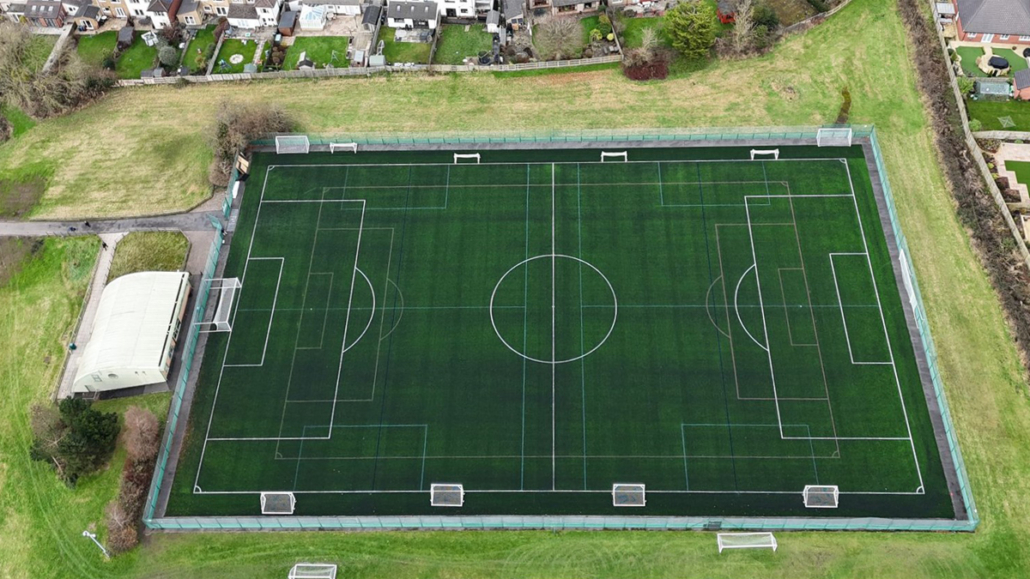 Ribblesdale High School 3G pitch construction in Clitheroe by Blakedown Ribblesdale High School 3G pitch construction in Clitheroe by Blakedown