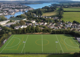 Kingsbridge Community College, Devon - astroturf hockey pitch built by Blakedown